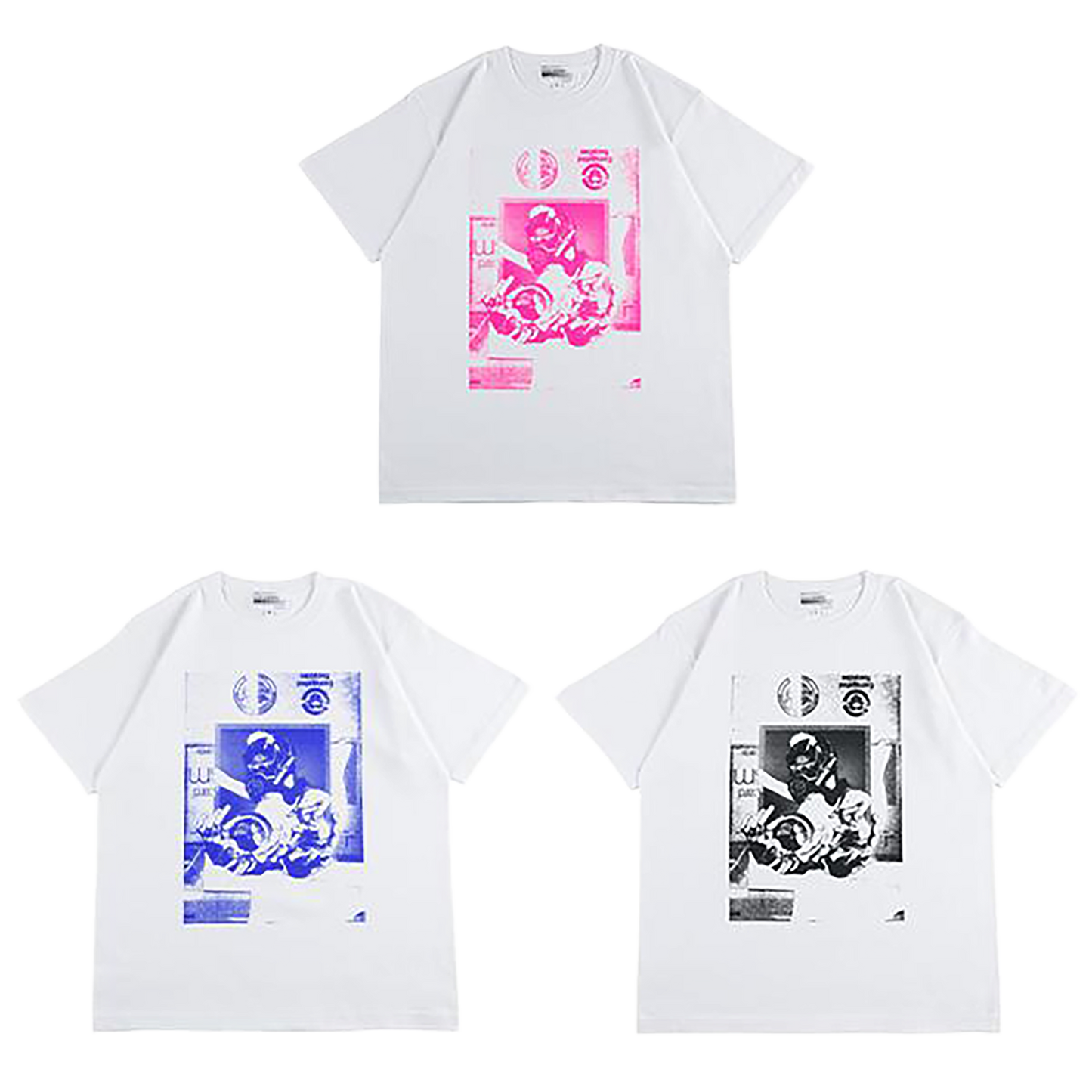 KOSUKE KAWAMURA TEE "CAMERA HEAD"