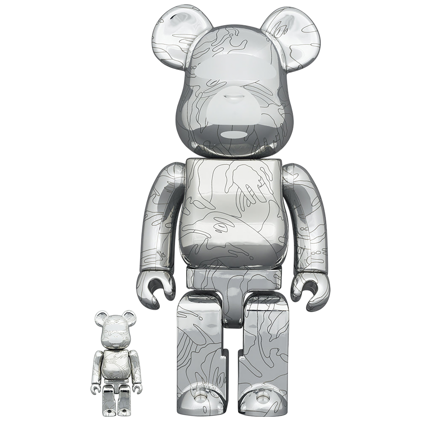 BE@RBRICK AAPE BY A BATHING APE(R) 十周年纪念 100% 和 400%