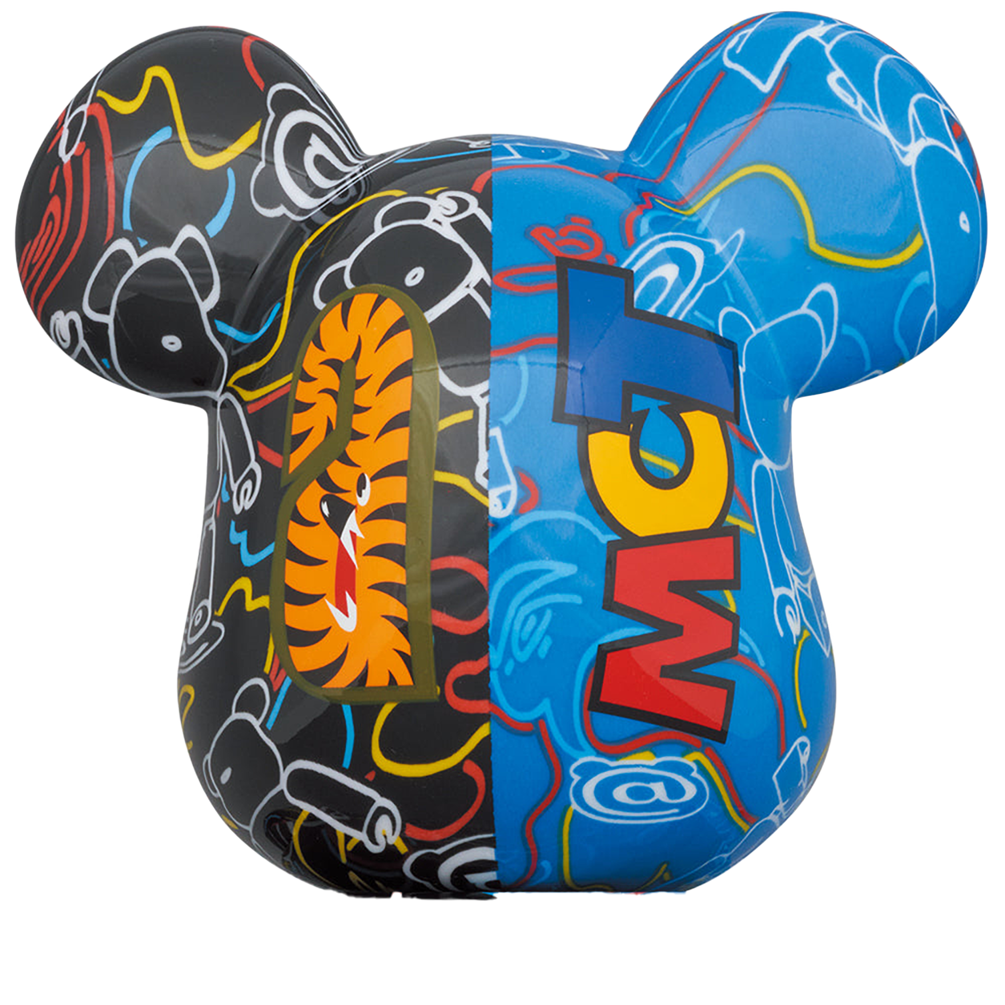 BAPE(R) BE@RBRICK LINE CAMO SHARK 100％ & 400％