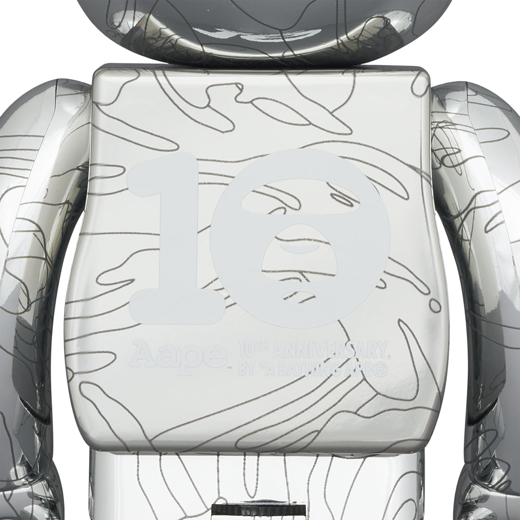 BE@RBRICK AAPE BY A BATHING APE(R) 十周年纪念 100% 和 400%