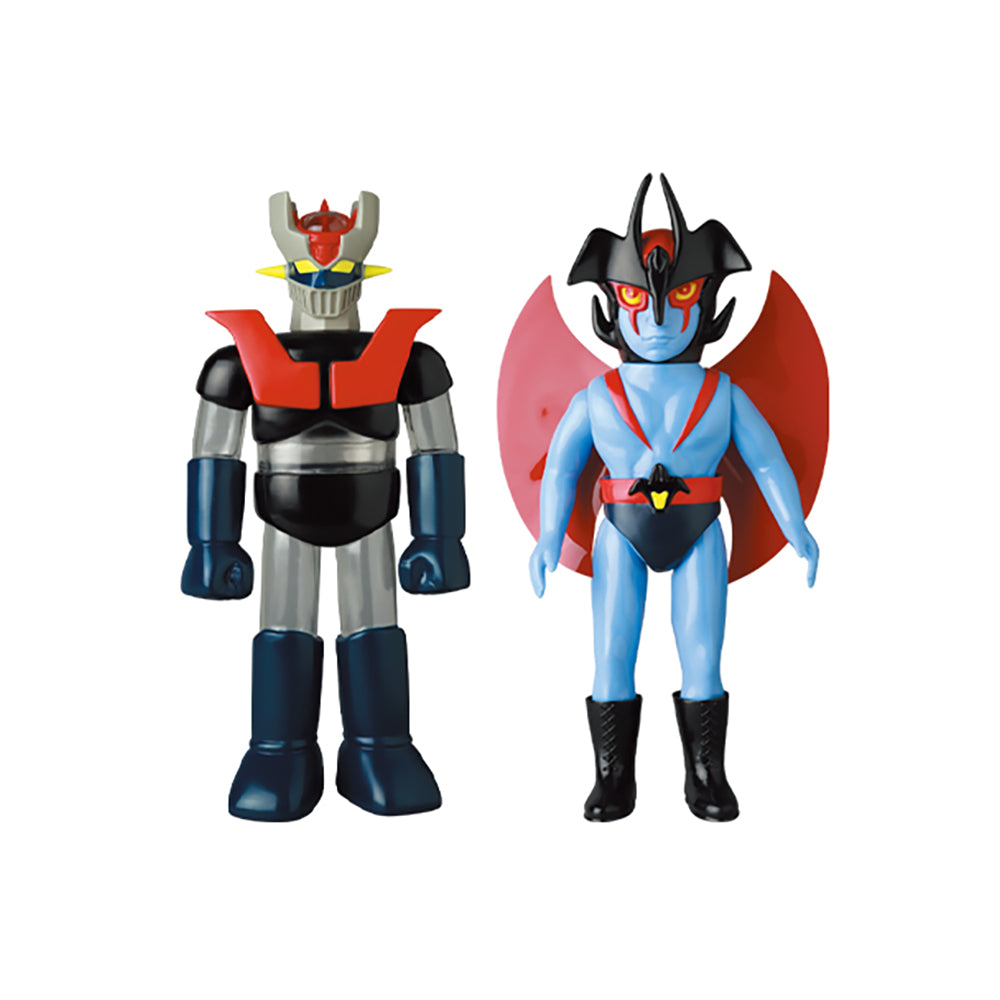 ソフビ マジンガーZ 対 デビルマン セット_0