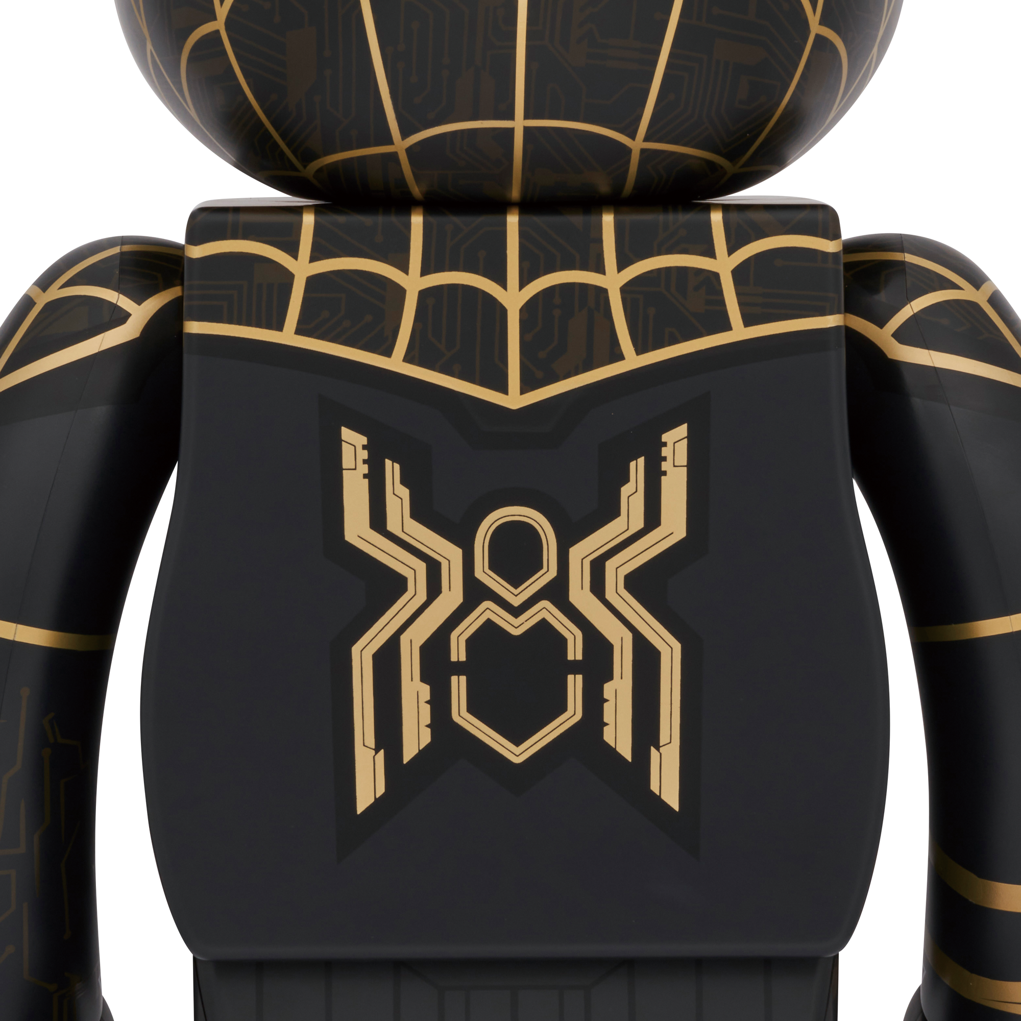 BE@RBRICK SPIDER-MAN BLACK & GOLD SUIT 1000％