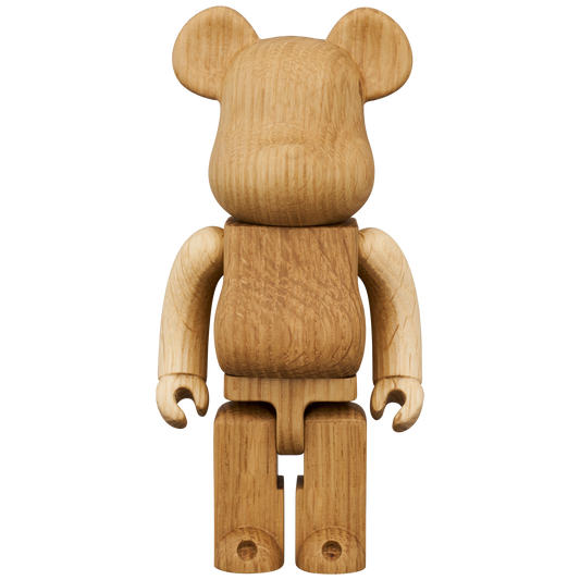 BE@RBRICK Karimoku Oak 200%