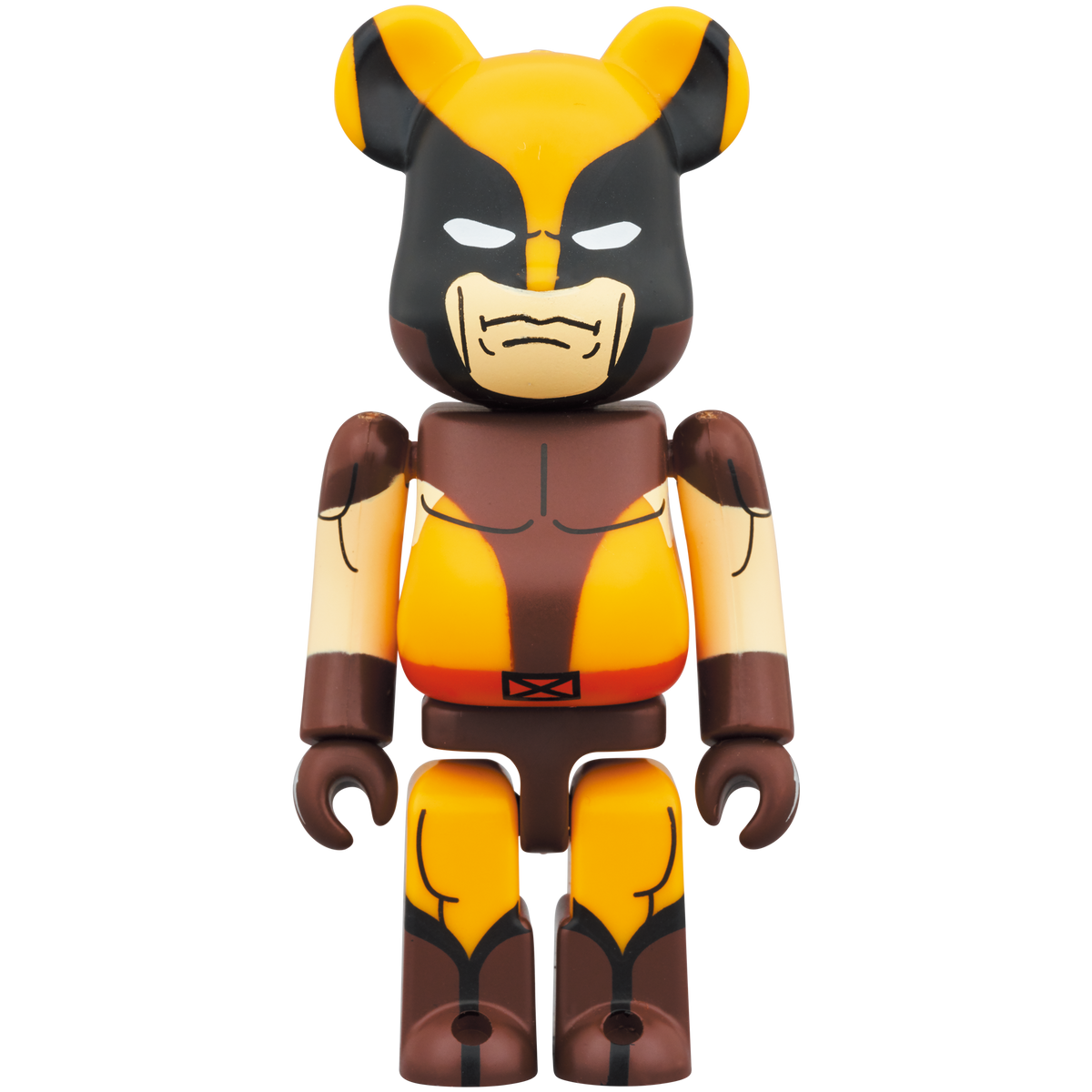 BE@RBRICK 金刚狼 (棕色版) 100% & 400%