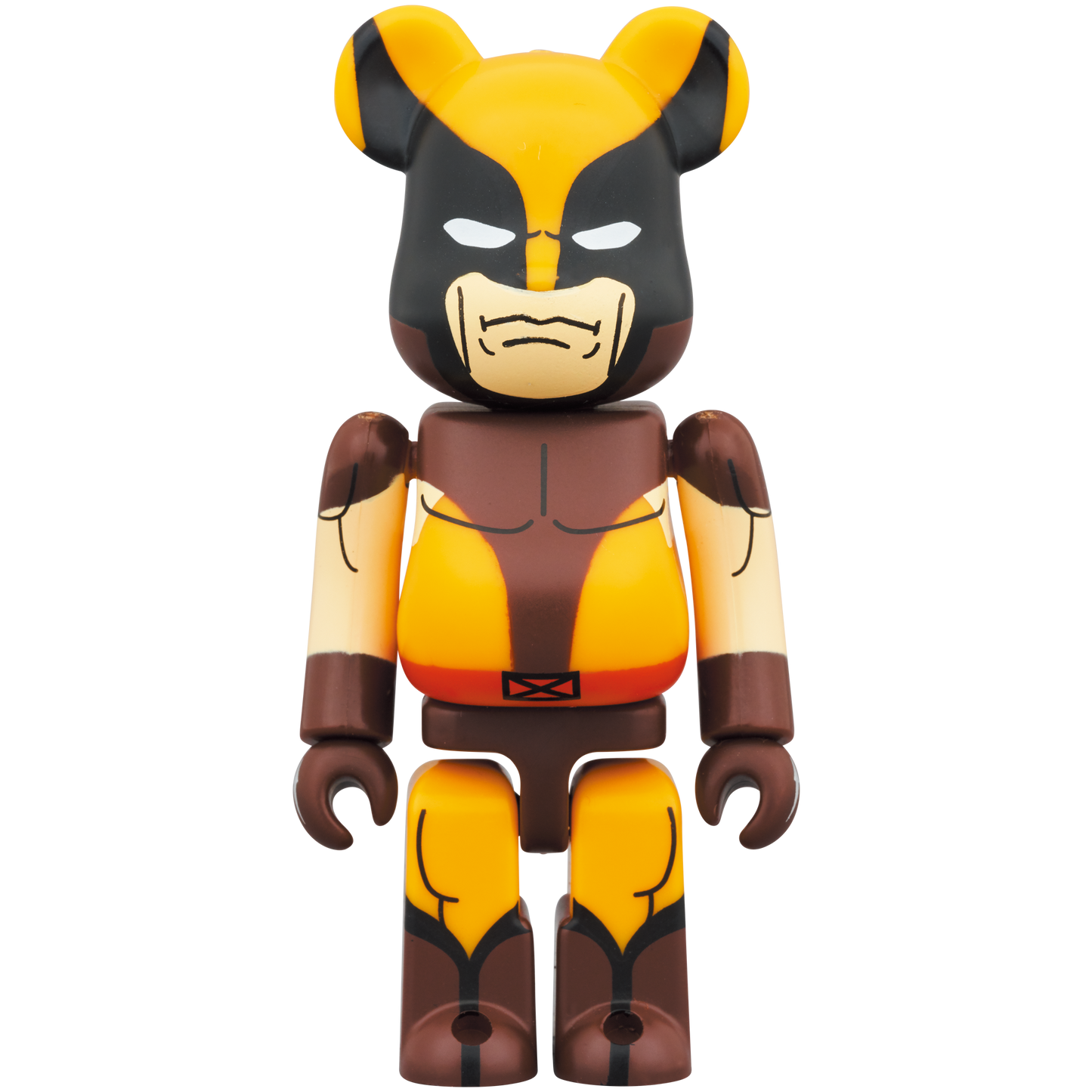 BE@RBRICK 金刚狼 (棕色版) 100% & 400%