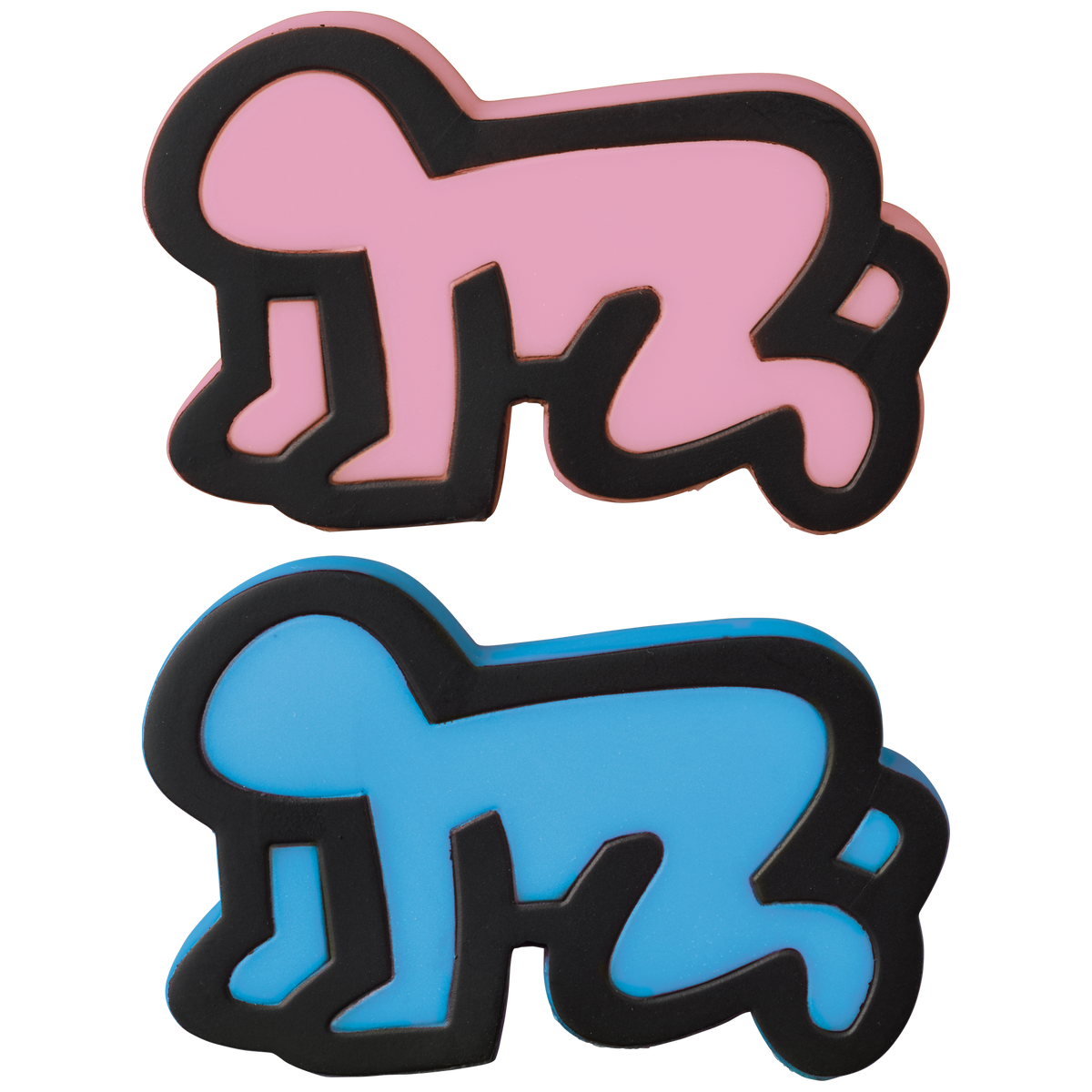MINI VCD KEITH HARING #3 Skateboarder / With Heart / Barking Dog