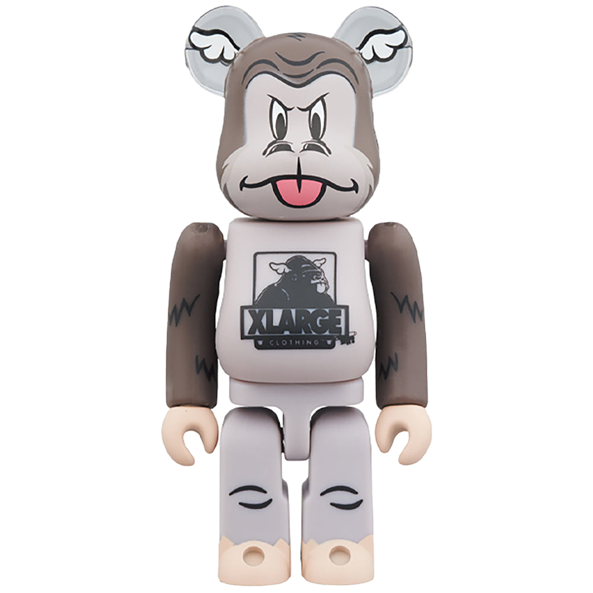 BE@RBRICK XLARGE × D*Face 100％ & 400％ BROWN/BLACK
