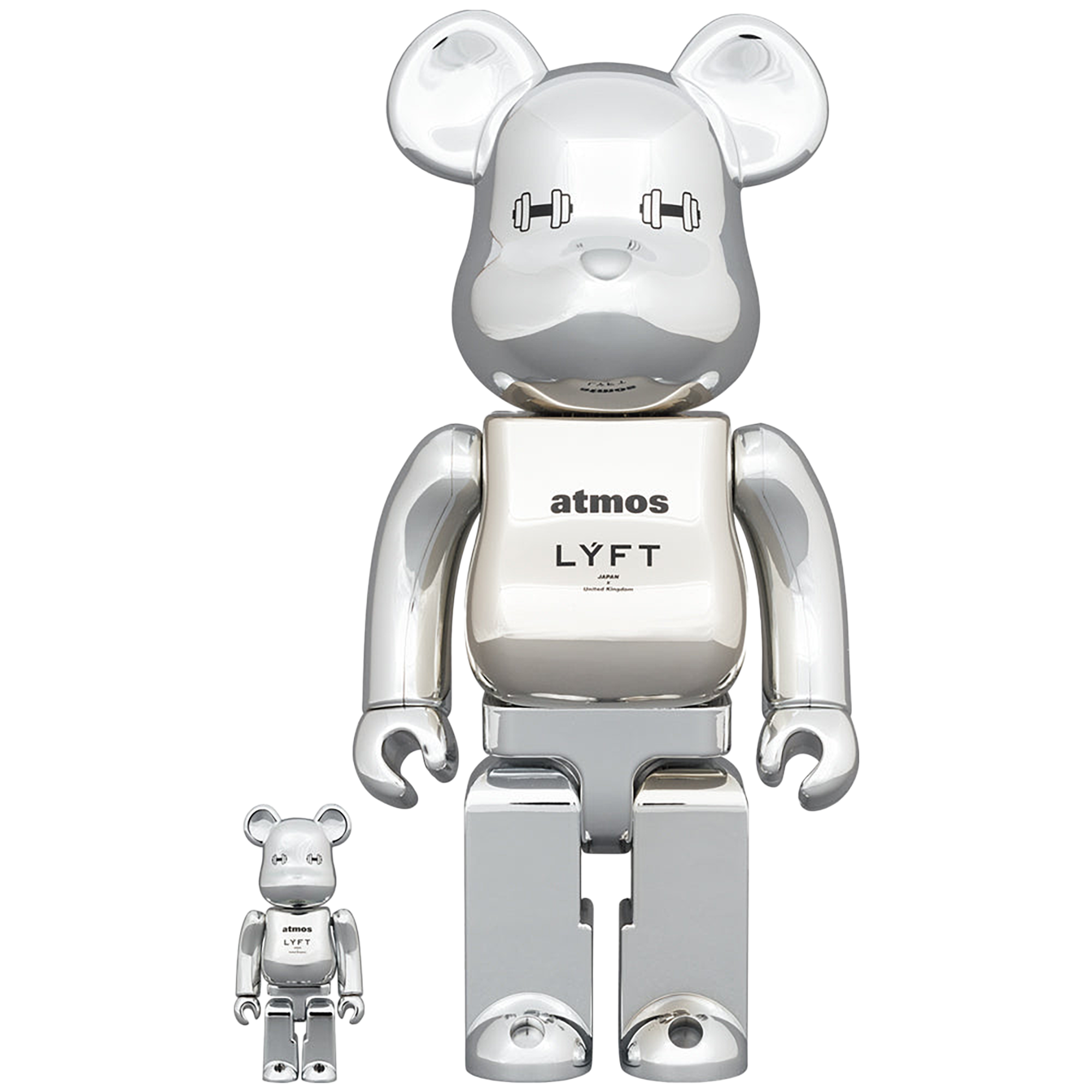 BE@RBRICK atmos × LYFT 100％ & 400％