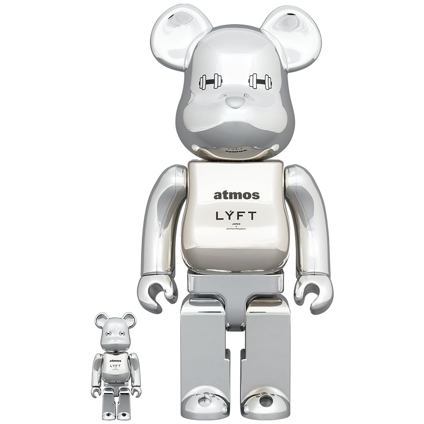 BE@RBRICK atmos × LYFT 100％ & 400％