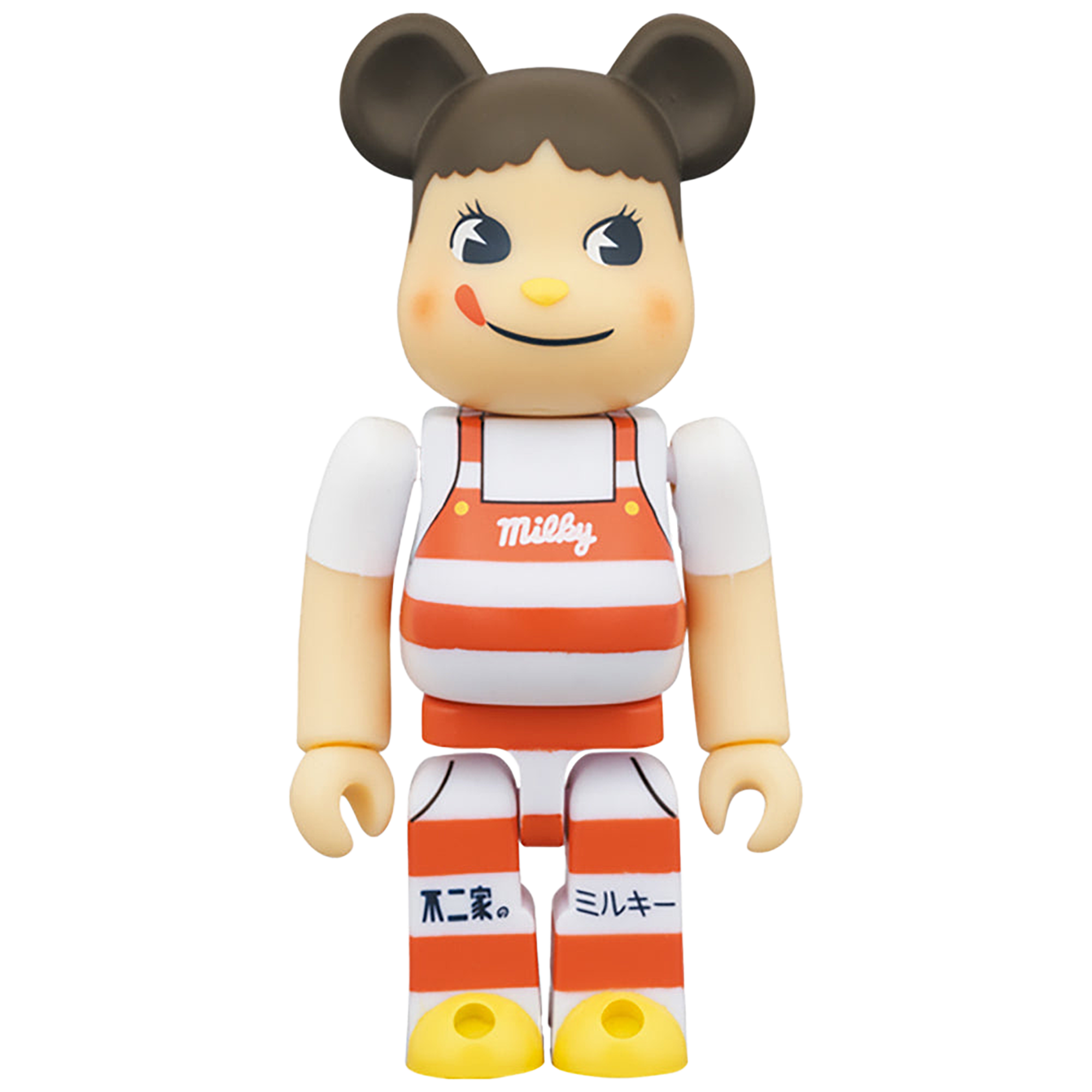 BE@RBRICK ペコちゃん ミルキー三角帽子デザイン 100％ & 400
