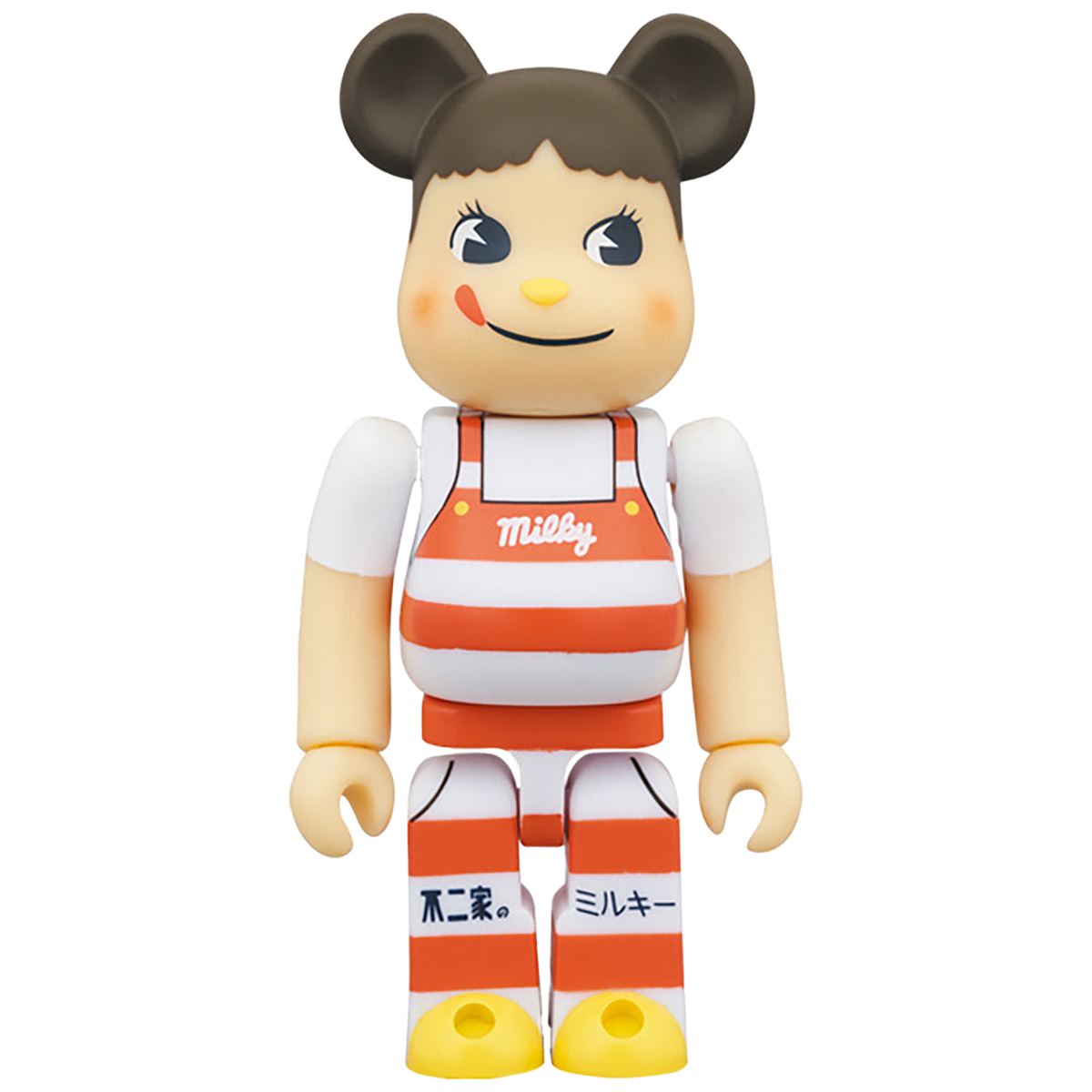 BE@RBRICK ペコちゃん ミルキー三角帽子デザイン 100％ & 400