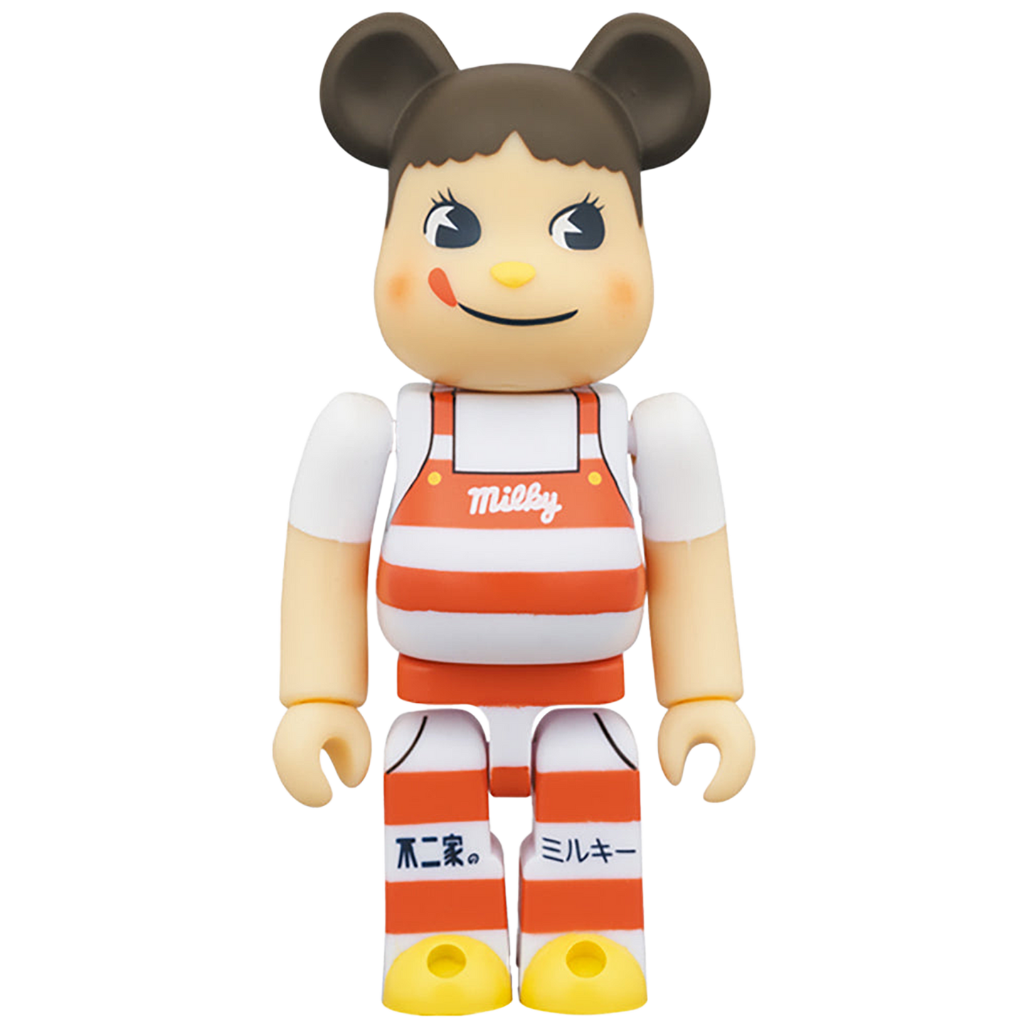 BE@RBRICK ペコちゃん ミルキー三角帽子デザイン 100％ & 400％