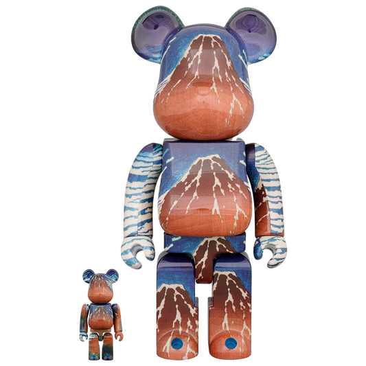 BE@RBRICK Katsushika Hokusai 「Thirty-six Views of Mount Fuji: Fine Breezy Day.」100％ & 400％
