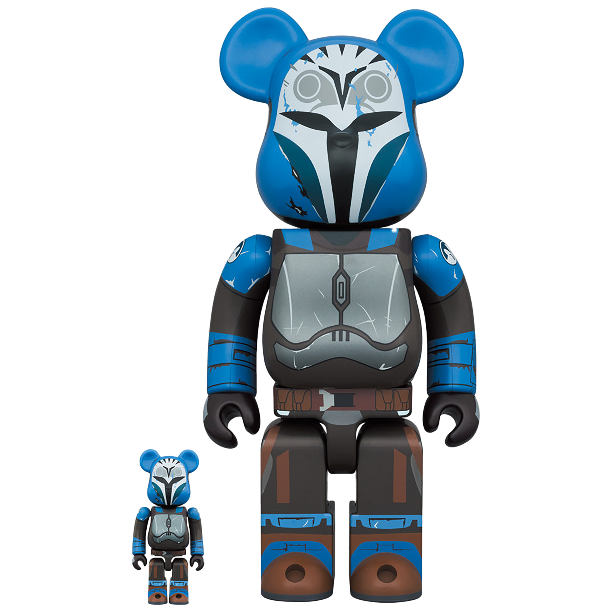 BE@RBRICK BO-KATAN KRYZE（曼达洛人版）100% & 400%