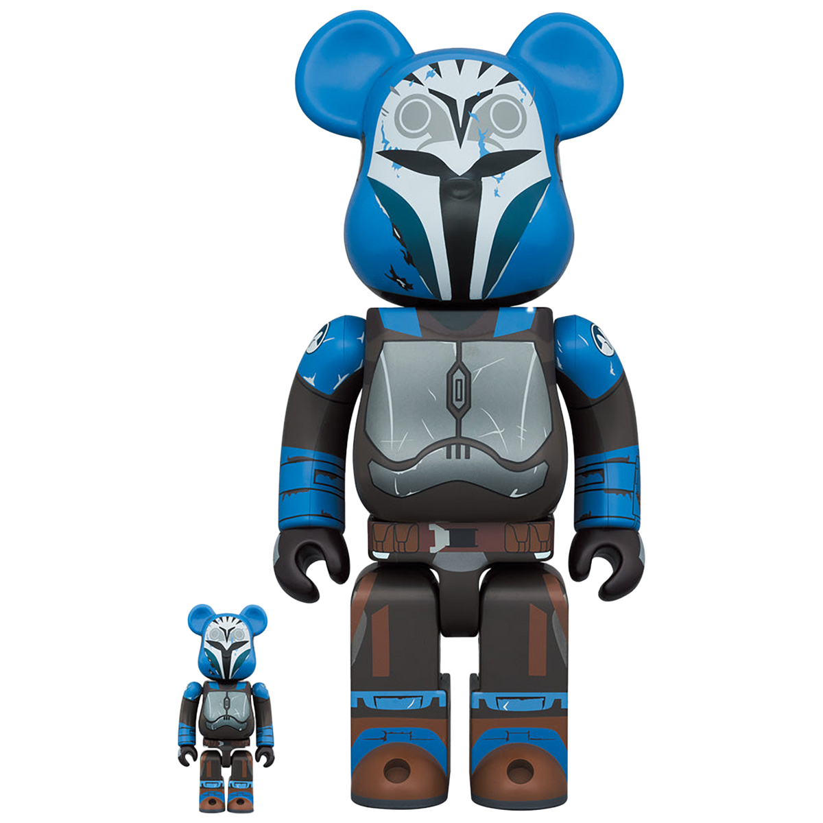 BE@RBRICK BO-KATAN KRYZE（曼达洛人版）100% & 400%