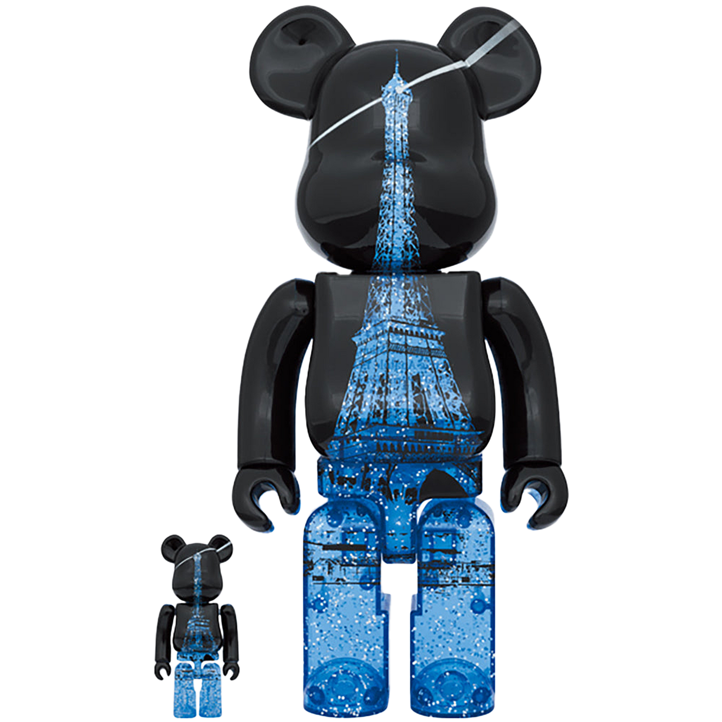 EIFFEL TOWER BE@RBRICK SPARKLING Ver. 100％ & 400％