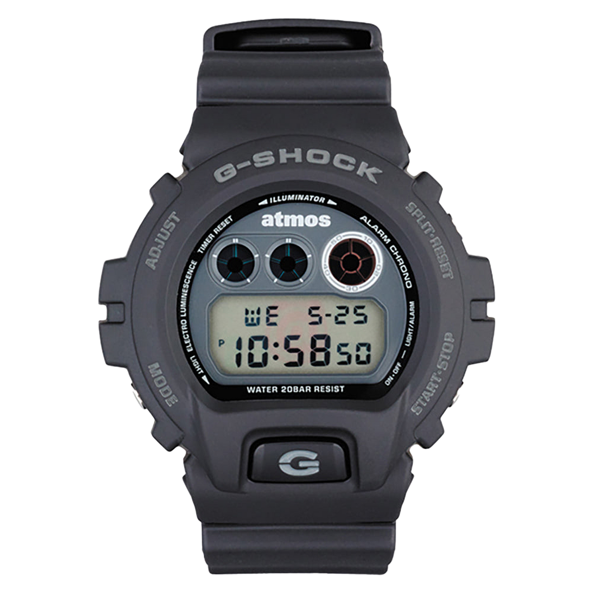 G-SHOCK BE@RBRICK x atmos DW-6900