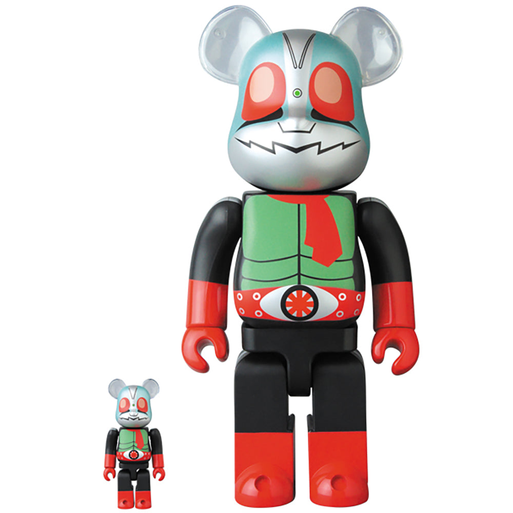 BE@RBRICK 仮面ライダー新2号 100％ ＆ 400％セット_0