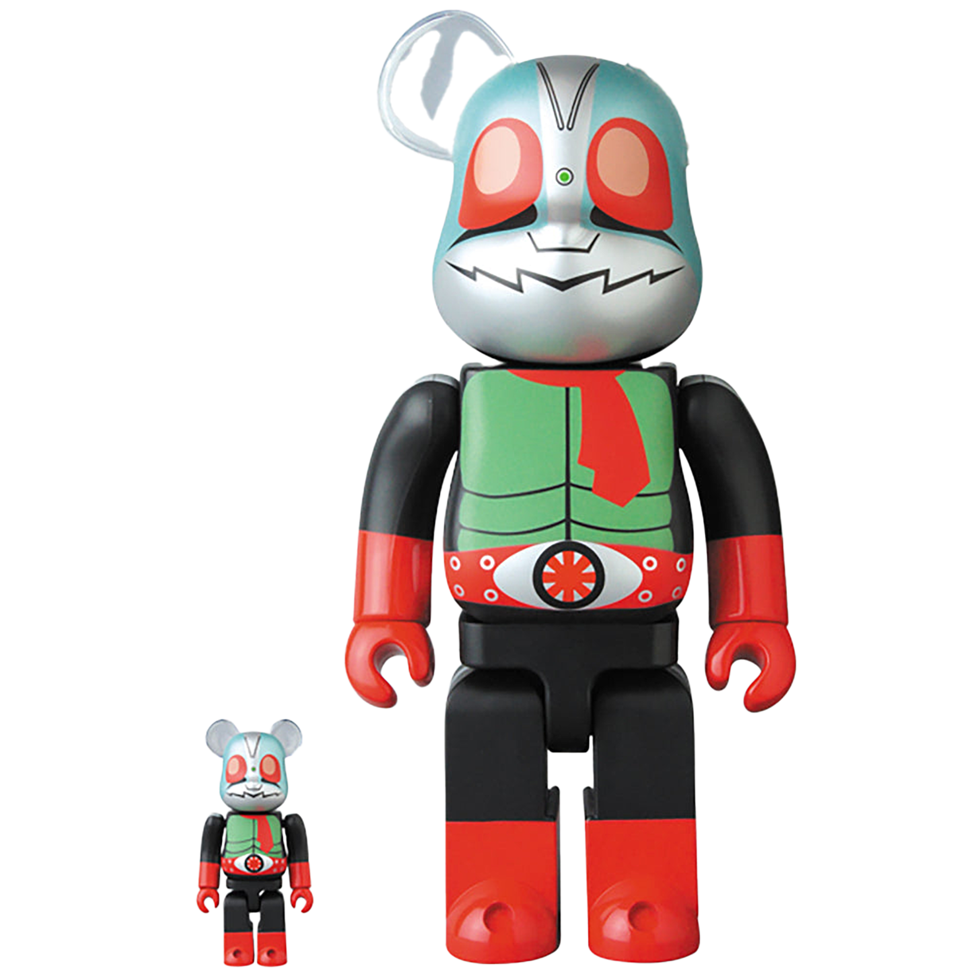 BE@RBRICK 仮面ライダー新2号 100％ ＆ 400％セット