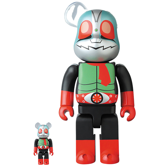 BE@RBRICK 仮面ライダー新2号 100％ ＆ 400％セット