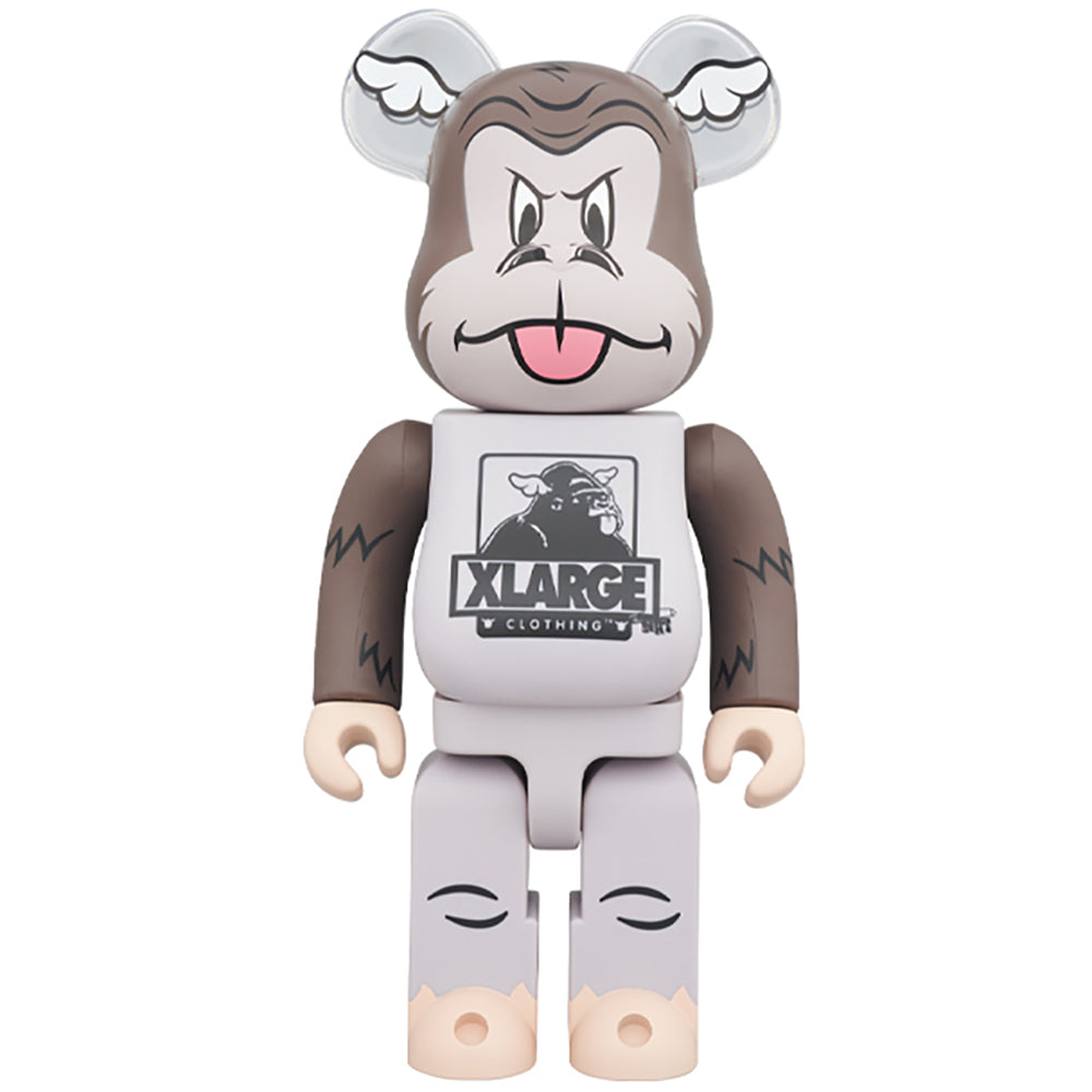 BE@RBRICK XLARGE × D*Face 100％ & 400％ BROWN/BLACK_2