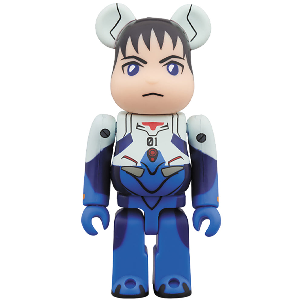 BE@RBRICK 碇シンジ100％ & エヴァンゲリオン初号機400％_1