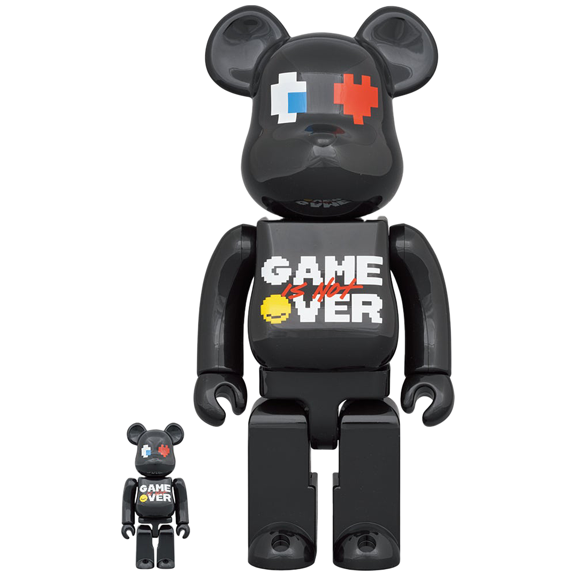 BE@RBRICK PAC-MAN × GRAFFLEX × 9090 × S.H.I.P&crew 100％ & 400％