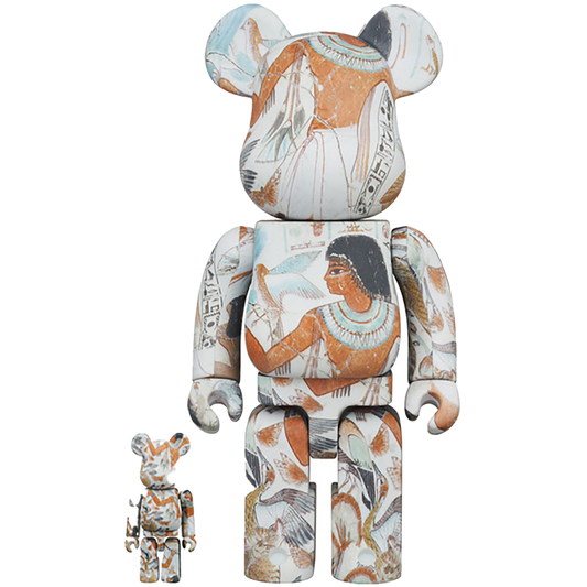 The British Museum BE@RBRICK "Tomb-Painting of Nebamun" 100％ & 400％