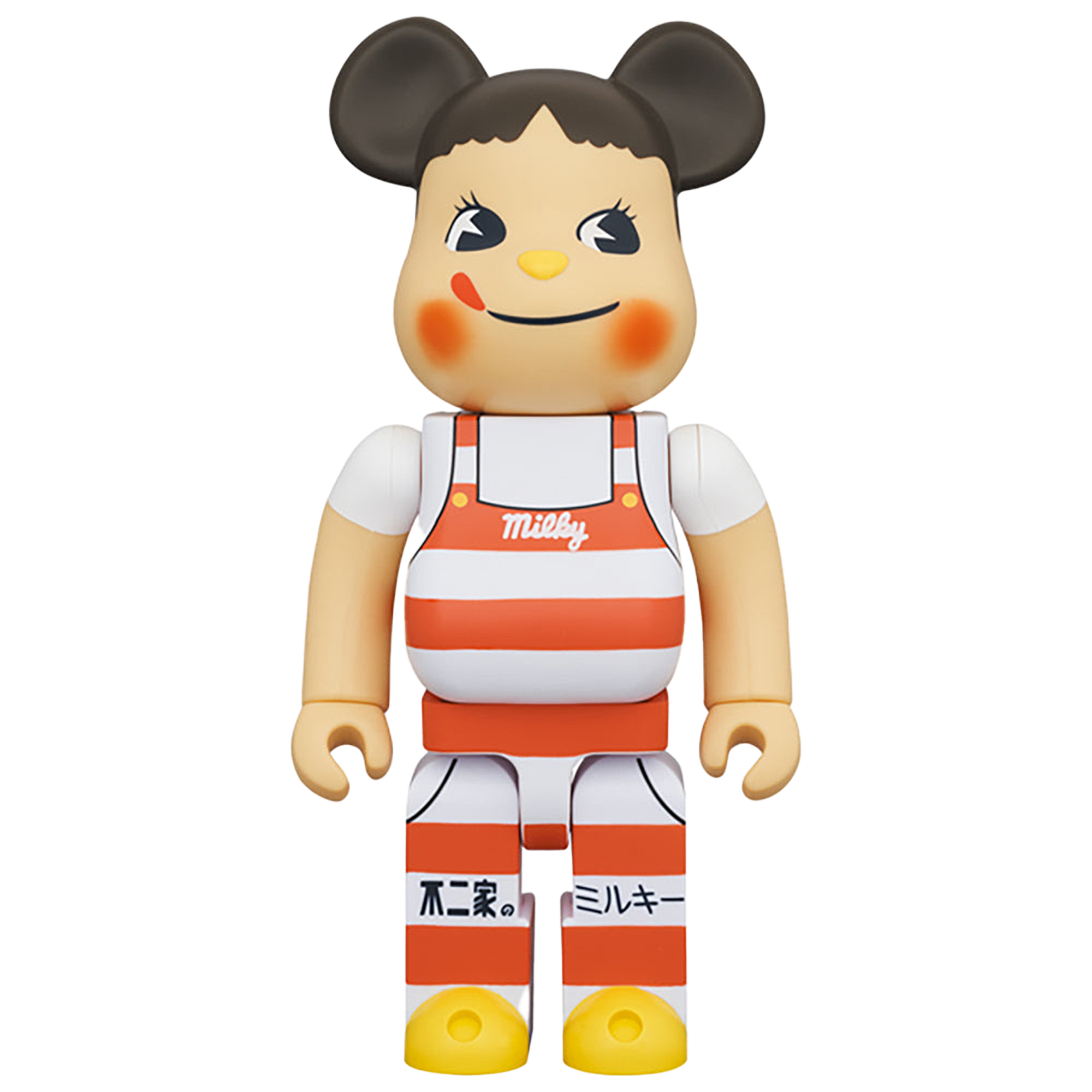 BE@RBRICK ペコちゃん ミルキー三角帽子デザイン 100％ & 400