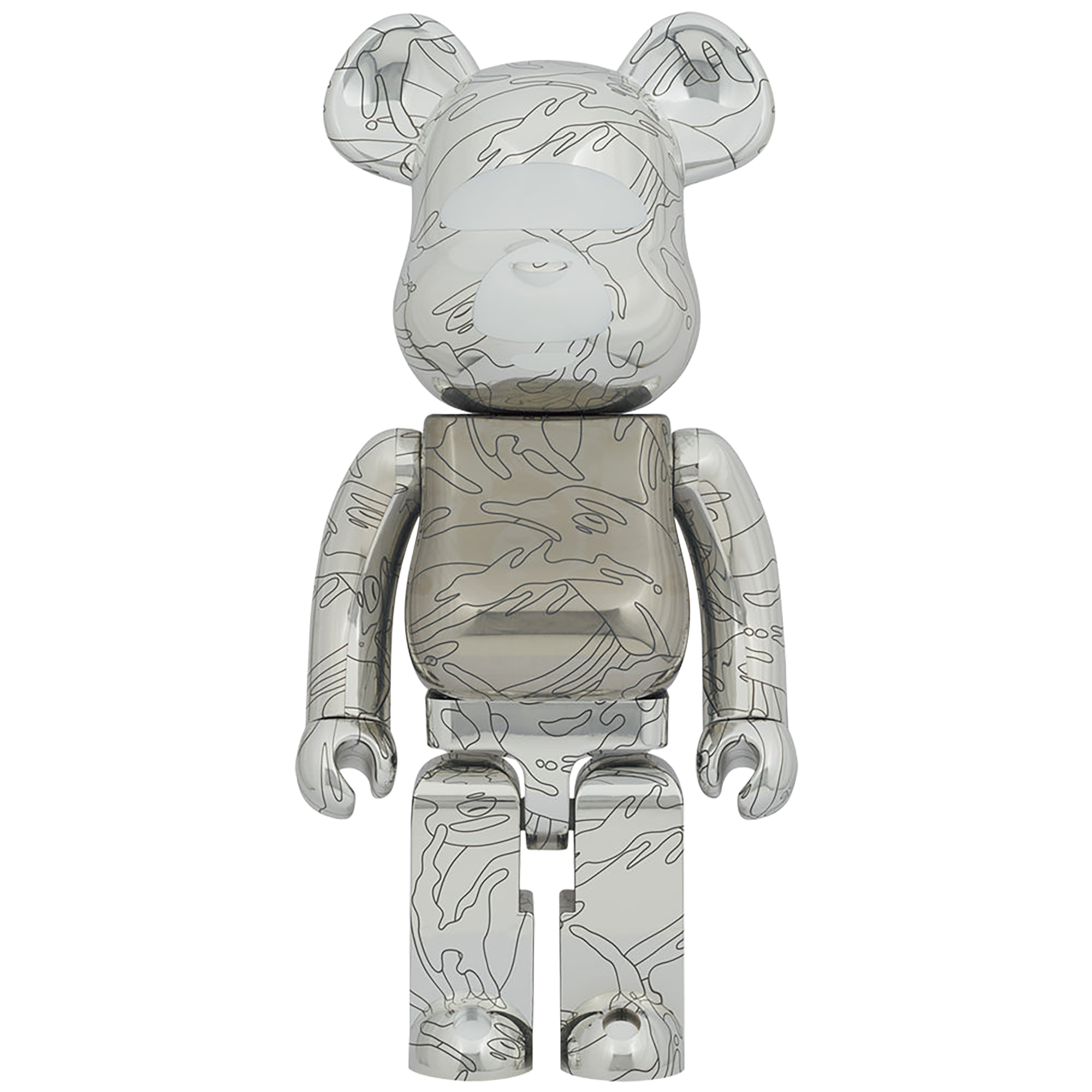 BE@RBRICK AAPE BY A BATHING APE(R) 十周年纪念 1000%