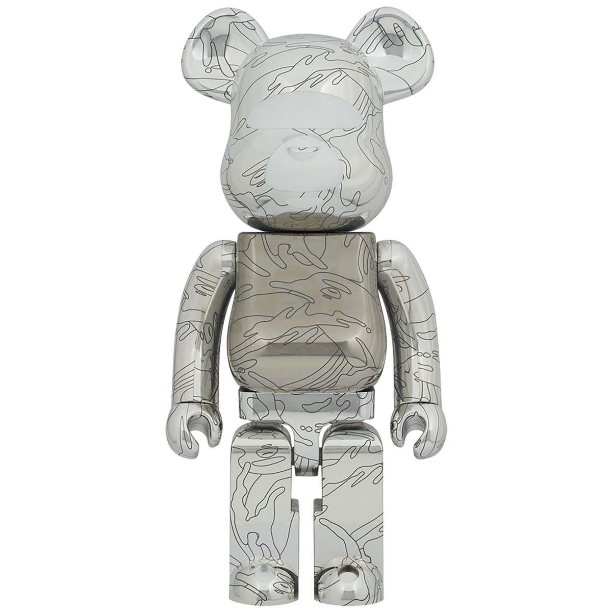 BE@RBRICK AAPE BY A BATHING APE(R) 十周年纪念 1000%