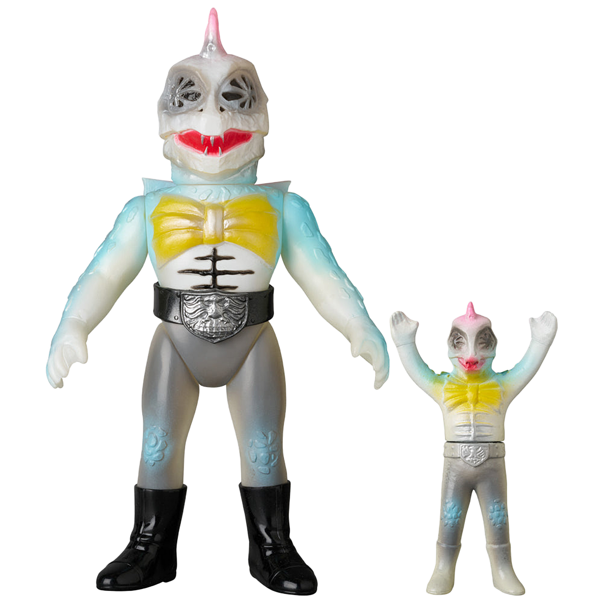 メディコム・トイ 東映レトロソフビコレクション 仮面ライダー ピラザウルス ピラザウルス（新色蓄光）+ミニソフビ | MEDICOM TOY OFFICIAL STORE