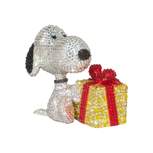 UDF CRYSTAL DECORATE GIFT SNOOPY