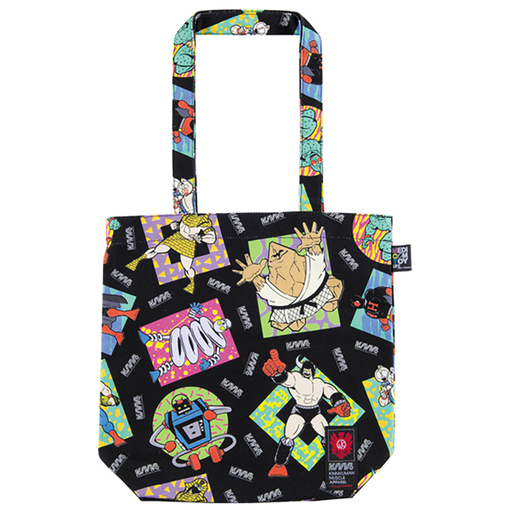 MLE KINNIKUMAN シリーズ KINNIKUMAN TOTE BAG WHITE/BLACK_2