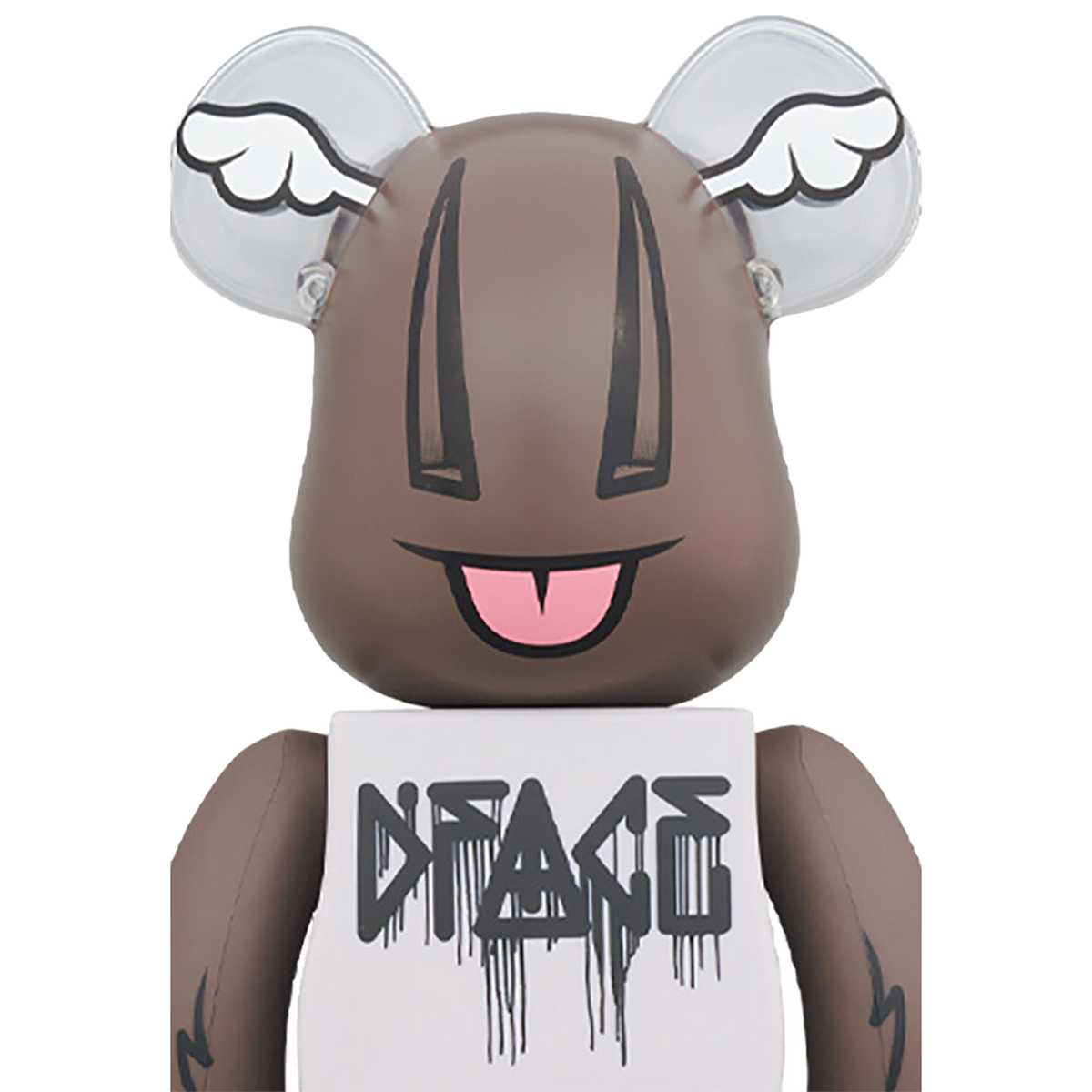 BE@RBRICK XLARGE × D*Face 100％ & 400％ BROWN/BLACK
