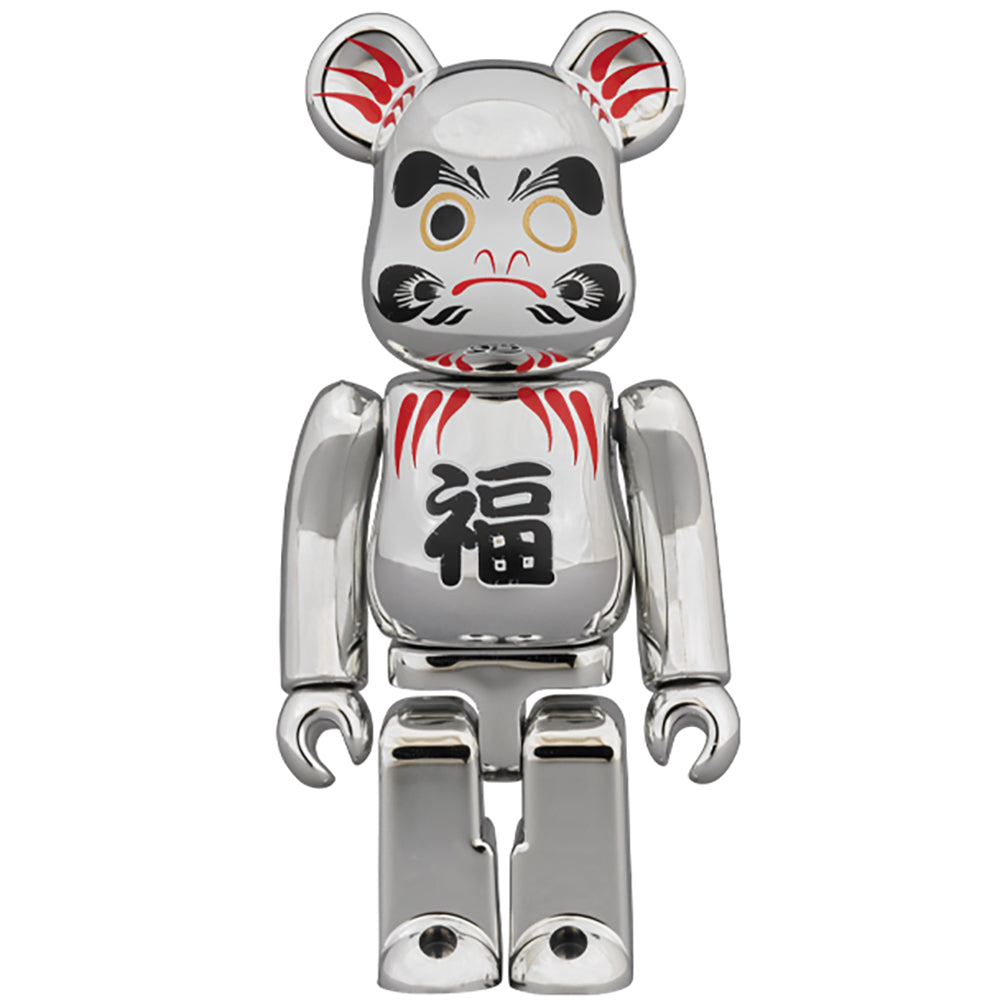 BE@RBRICK 達磨 銀メッキ 100％_0