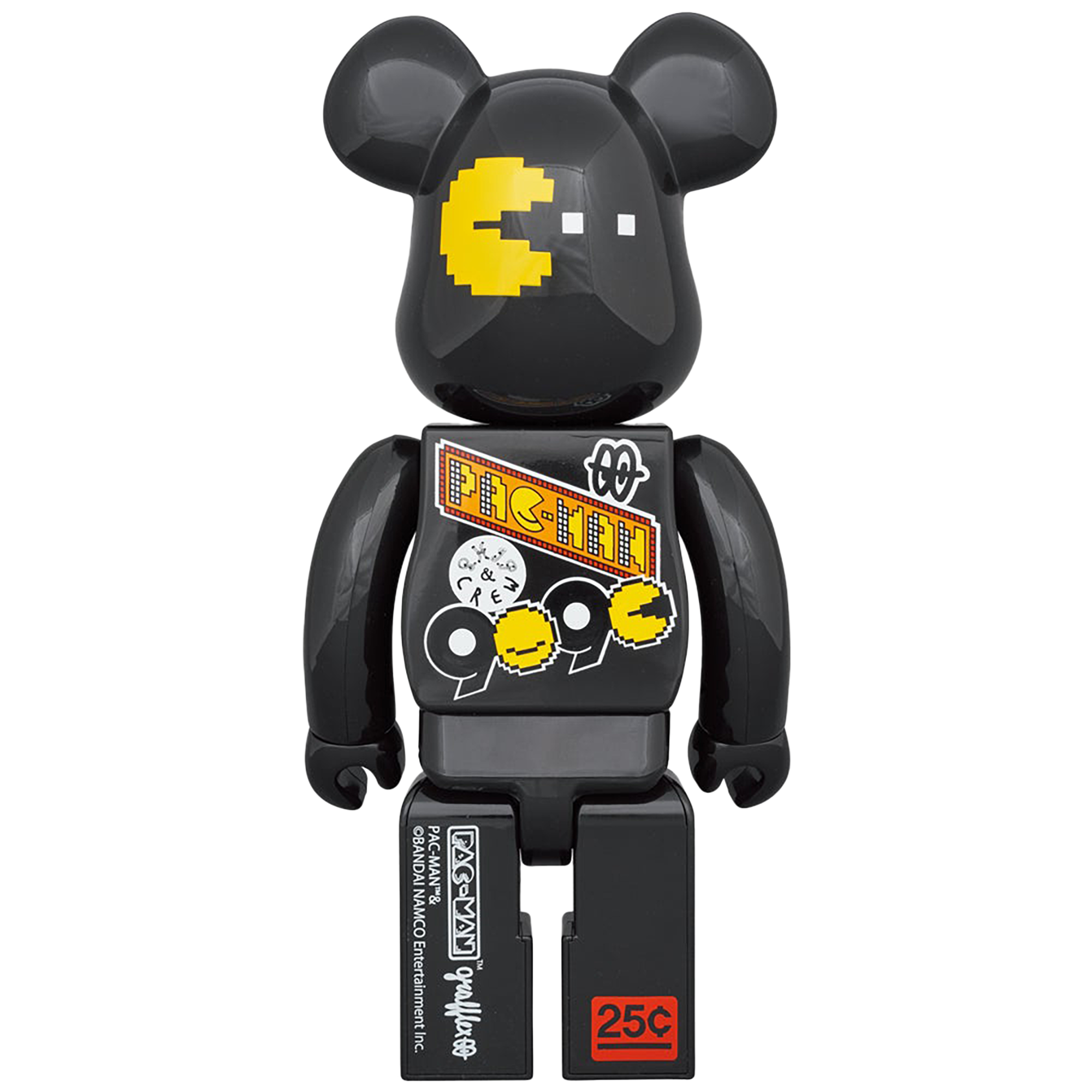 BE@RBRICK PAC-MAN × GRAFFLEX × 9090 × S.H.I.P&crew 100％ & 400％