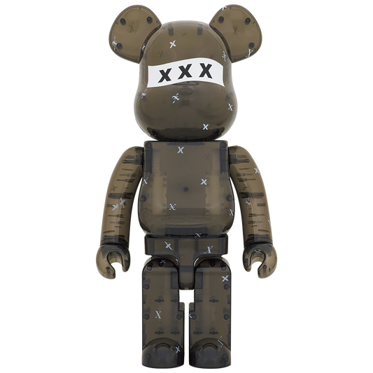 BE@RBRICK 上帝精选 XXX 黑色透明 1000%