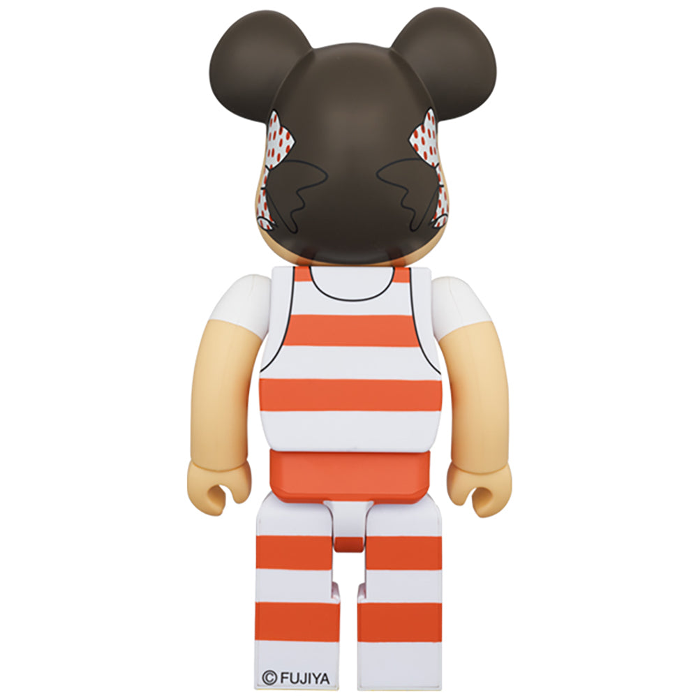 BE@RBRICK ペコちゃん ミルキー三角帽子デザイン 100％ & 400％_3