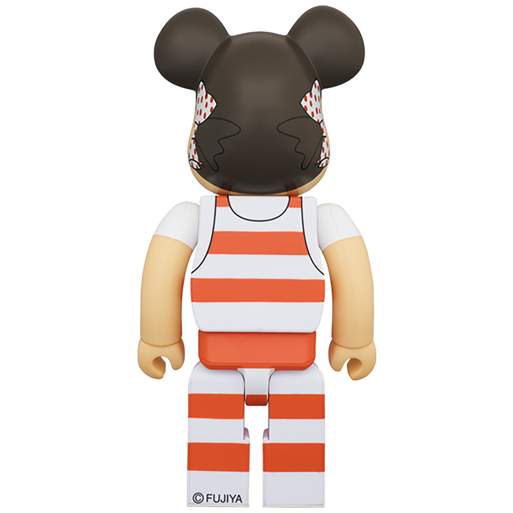 ムギメンコちゃんページ BE@RBRICK ペコちゃん ミルキー三角帽子デザイン 100％ & 400