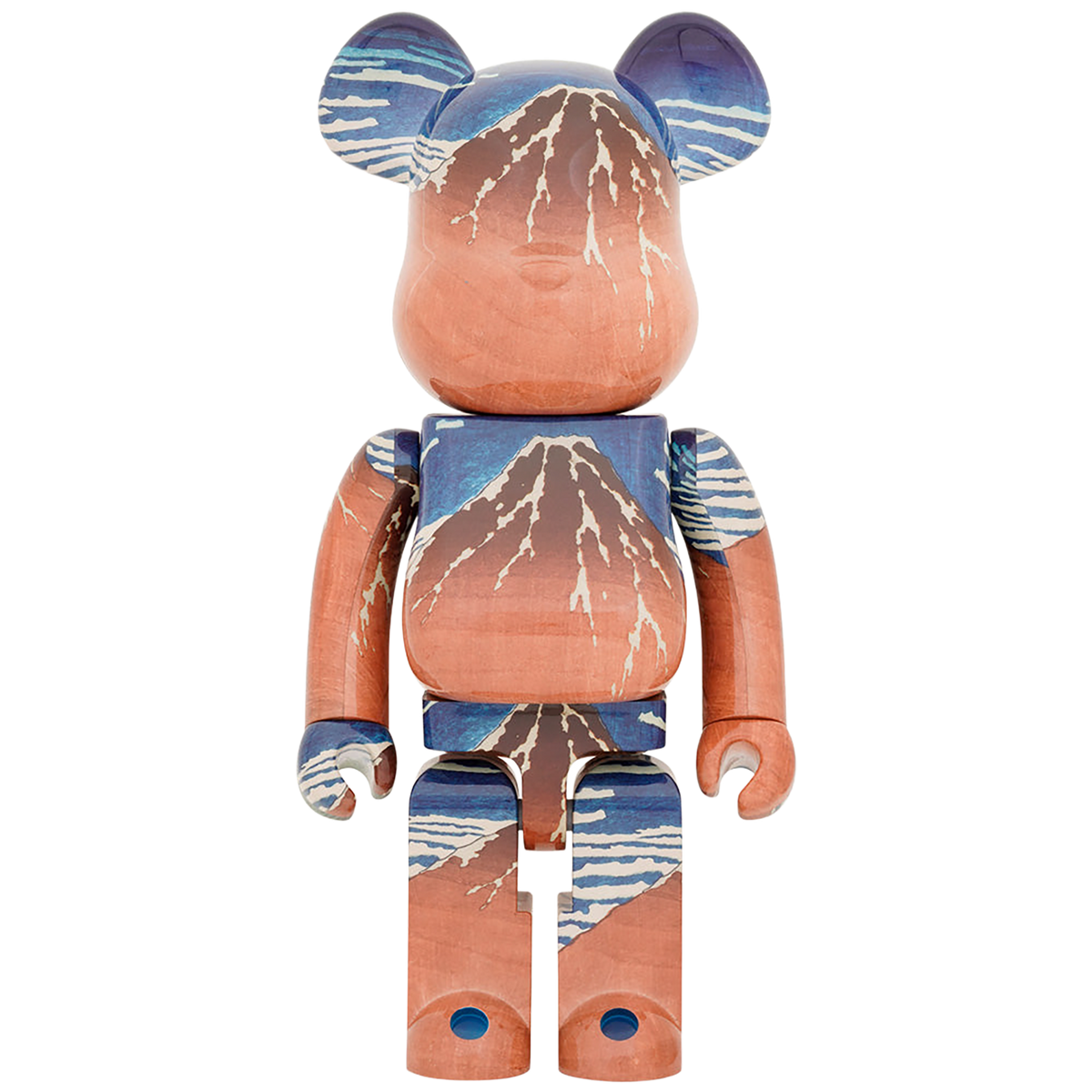 BE@RBRICK 葛饰北斋《富士山三十六景，清风》1000%