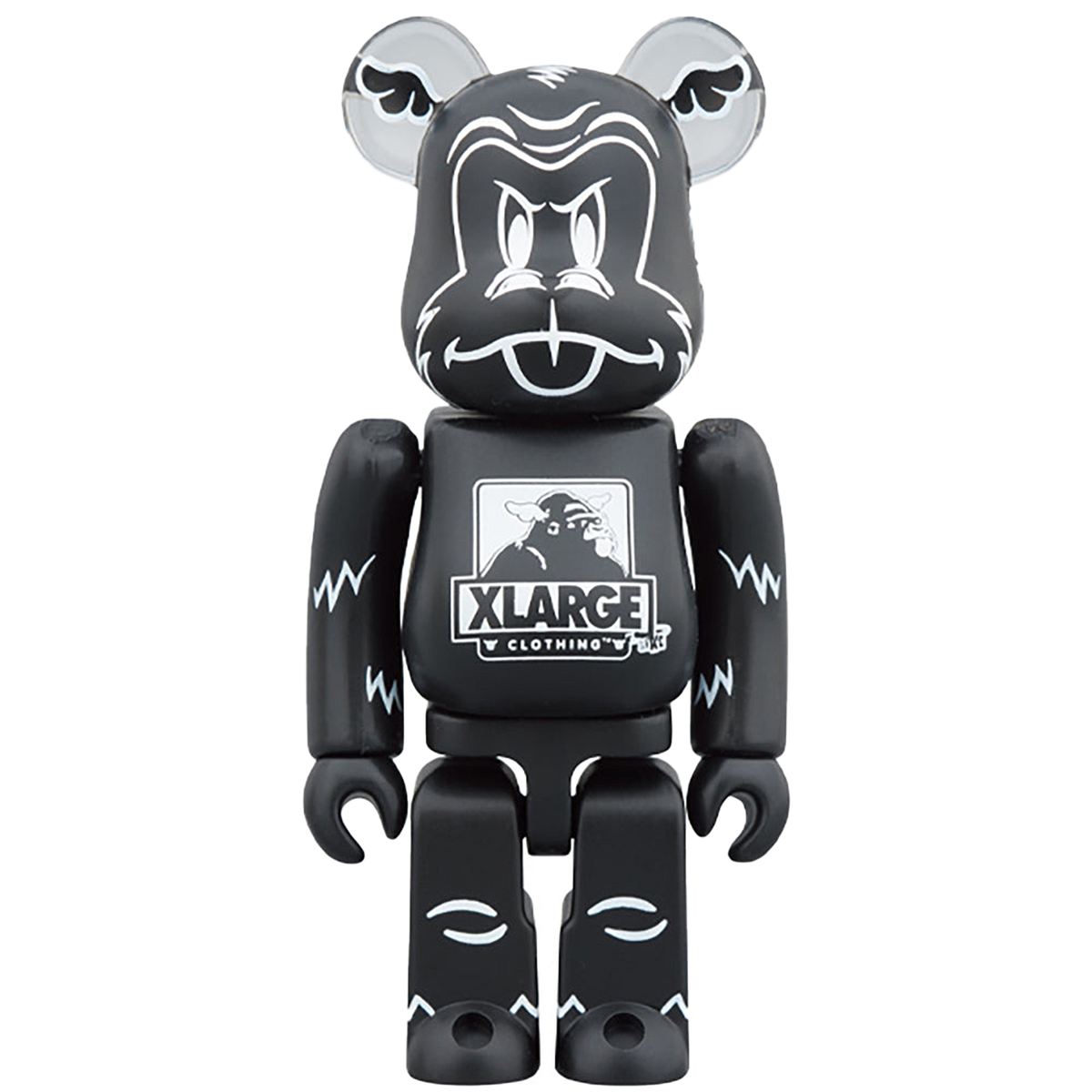 BE@RBRICK XLARGE × D*Face 100％ & 400％ BROWN/BLACK