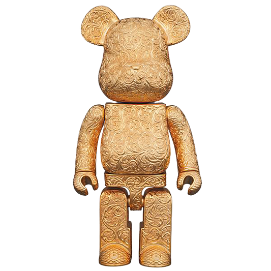 BE@RBRICK 皇家雪兰莪阿拉伯花纹金色