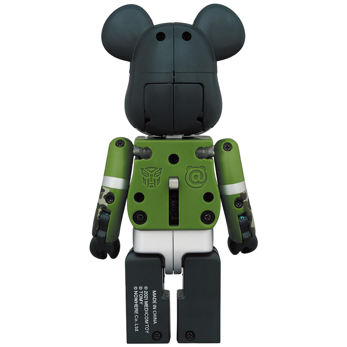 BE@RBRICK × TRANSFORMERS OPTIMUS PRIME BAPE(R) GREEN