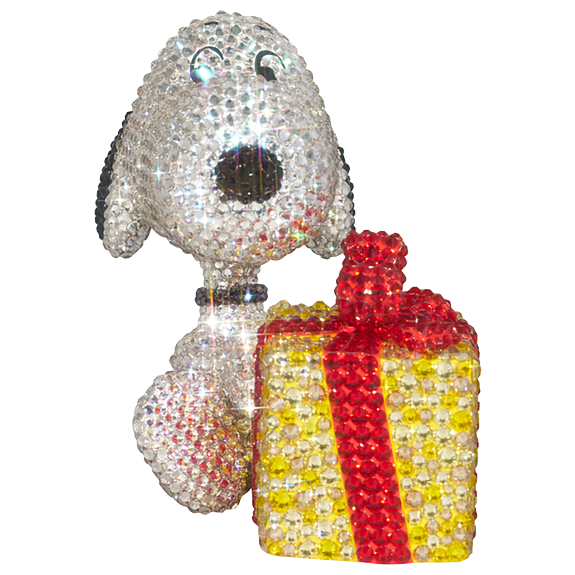 UDF CRYSTAL DECORATE GIFT SNOOPY