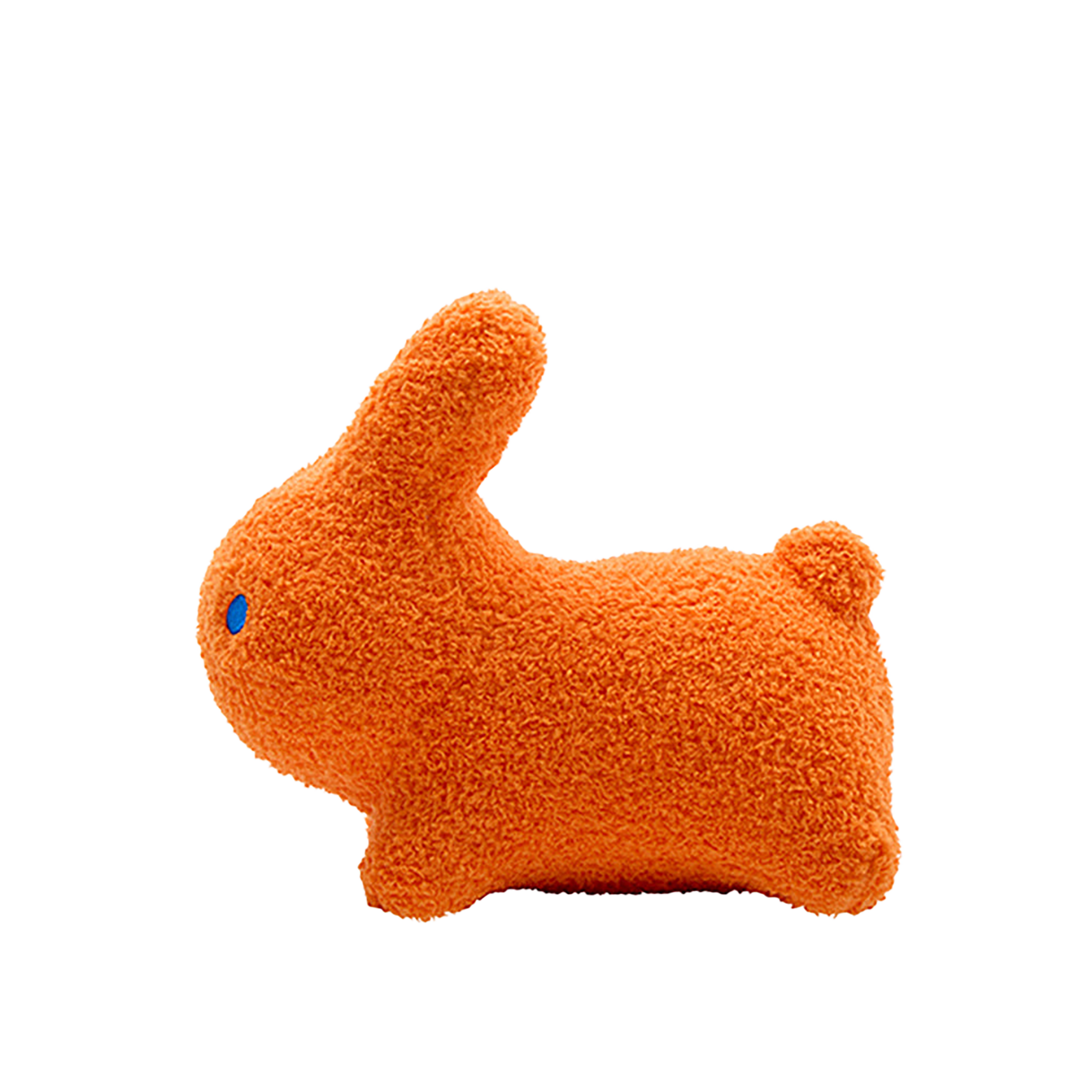 MLE ブルーナボンボン ふわモコ ミニ ラビット オレンジ