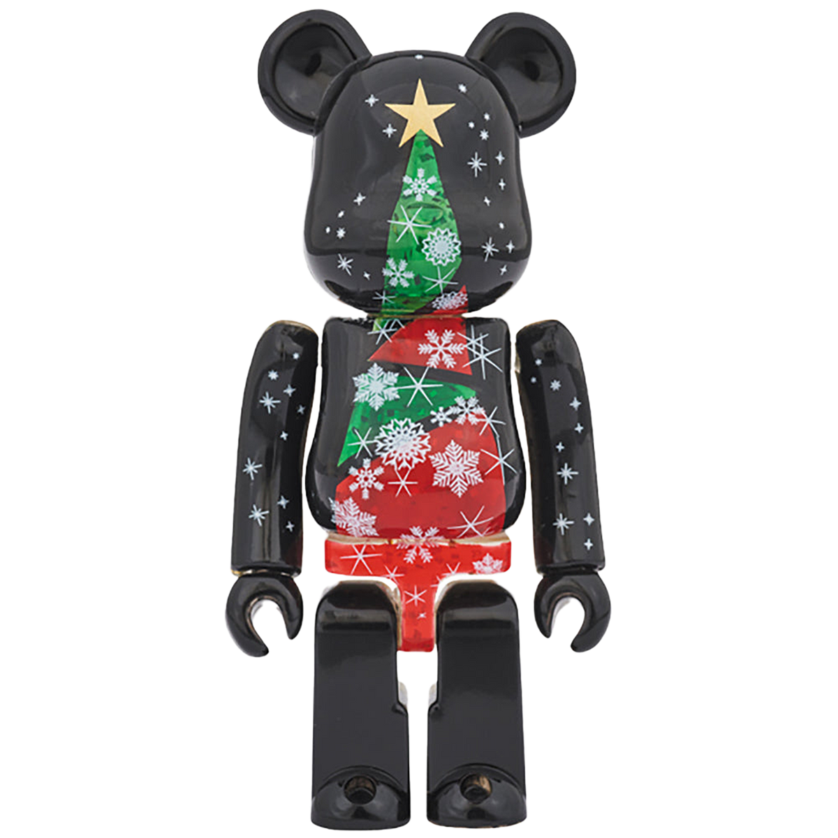 2017 Xmas BE@RBRICK 100％ & 400％セット Stained-glass tree Ver.2