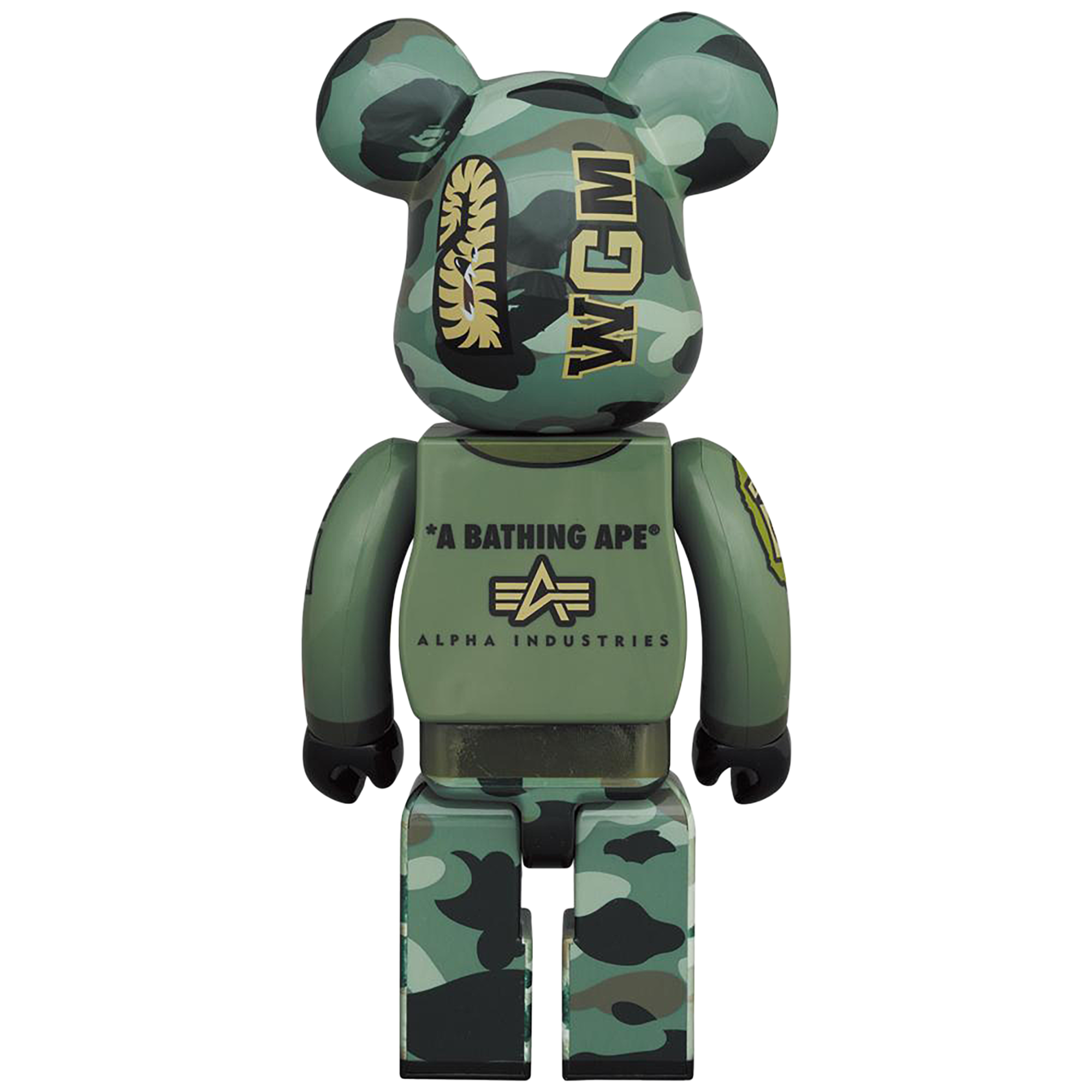 BE@RBRICK BAPE (R) × ALPHA 100％ & 400％
