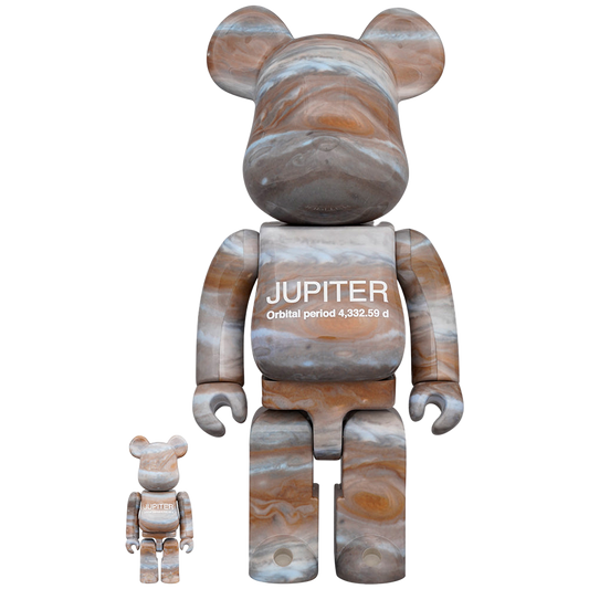 木星 BE@RBRICK 100% 和 400%