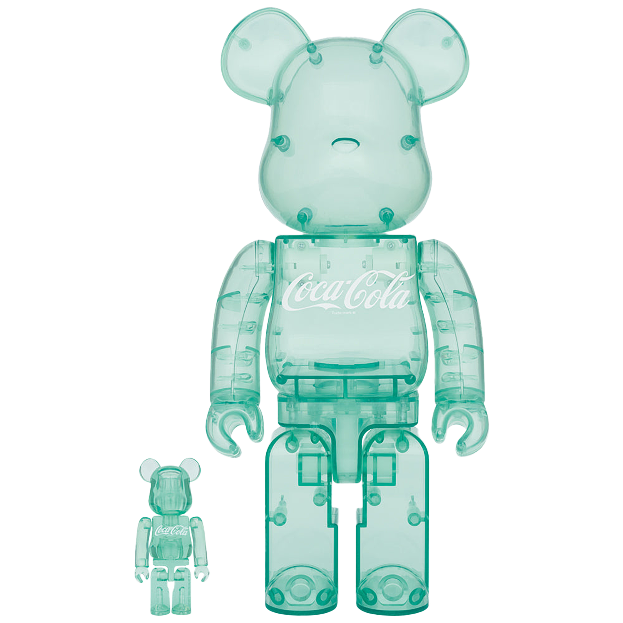 BE@RBRICK Coca-Cola GEORGIA GREEN 100％ & 400％